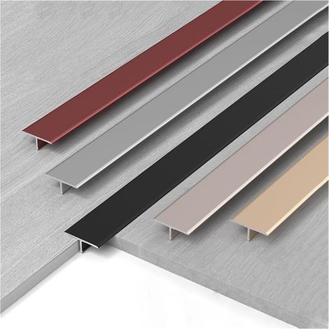 Profilé de transition pour porte et sol, 90 cm, profilé en T auto-adhé (1/5)
