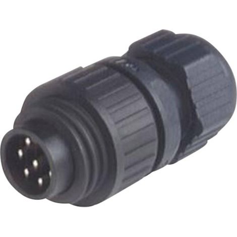 Conector circular Hirschmann CA 6 LS 934 126-100 negro