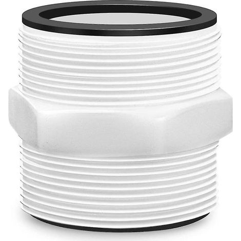 Adaptateur de tuyau de piscine 1,5 pouce pour tuyau de pompe de piscine avec joints toriques - Pièces détachées pour adaptateur de tuyau de piscine (1/5)