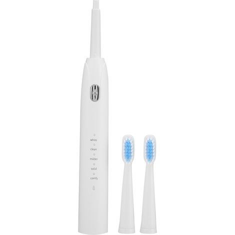 Brosse à dents électrique rechargeable pour adultes, nettoyage et blanchiment, soins bucco-dentaires (1/5)