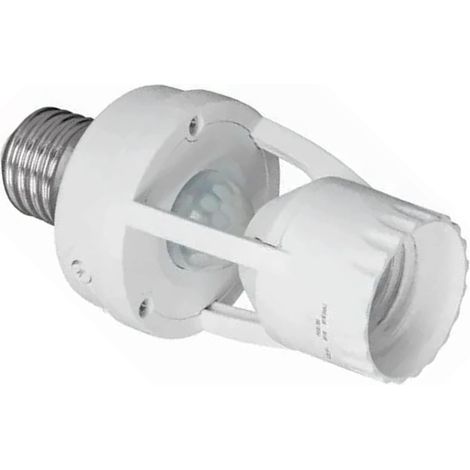 Adaptateur de Support de Lampe à Capteur E27, Capteur de Distance de Détection de 6m, Lumière pour Escalier 100-240V (1/5)