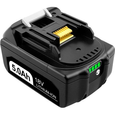 5,0Ah 18V BL1850B Batterie pour 18V BL1850B BL1850 BL1860 BL1860B BL1840 BL1830 BL1835 BL1845 BL1815 LXT-400 (1/5)