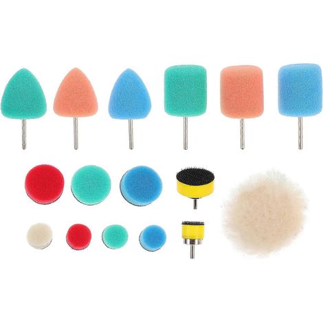 16-teiliges Polierpad-Set für Autopolierschwämme-6X3cm (1/2)