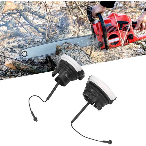 2 pièces bouchons de réservoir ABS pour tronçonneuses STIHL MS192T MS192TZ MS200T MS210 MS230 MS240 (1/5)