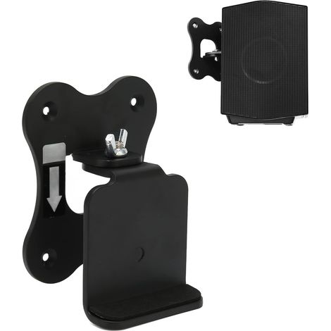 Speaker Wall Mount, Metal Column Speaker Mounts, Surround Sound Speaker Brackets for Rear Surround Speakers (1/5)