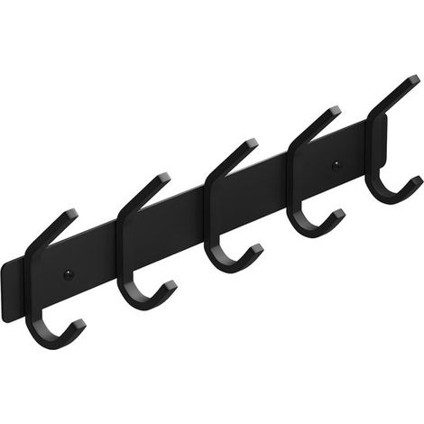 Wandhaken – Handtuchhaken aus Aluminium – C-förmig – 5er-Set