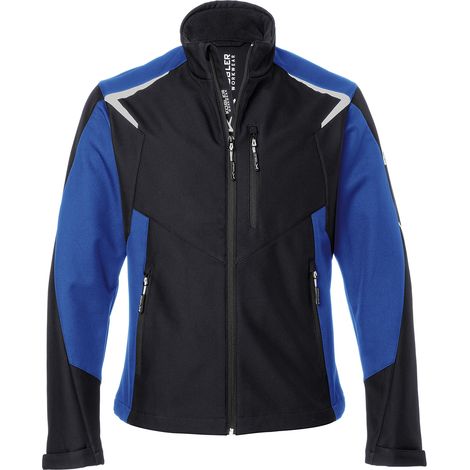 Kübler Jacke BODYFORCE Ultrashell schwarz/kbl.blau Gr. M (1/2)