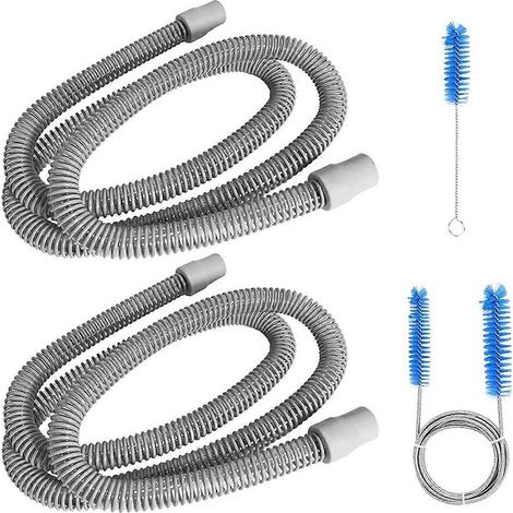 Lot de 2 tuyaux de rechange universels pour appareils CPAP, tuyaux de 1,8 m (6 pieds) (1/5)
