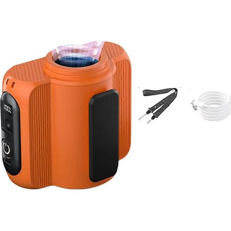 Ceinture clip ventilateur mini suspendu de cou avec 100 vitesses pour worksites maison extérieur activities B (1/5)