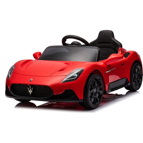 Macchina Elettrica per Bambini Licenza Ufficiale Maserati 10,8V 5Ah Rosso