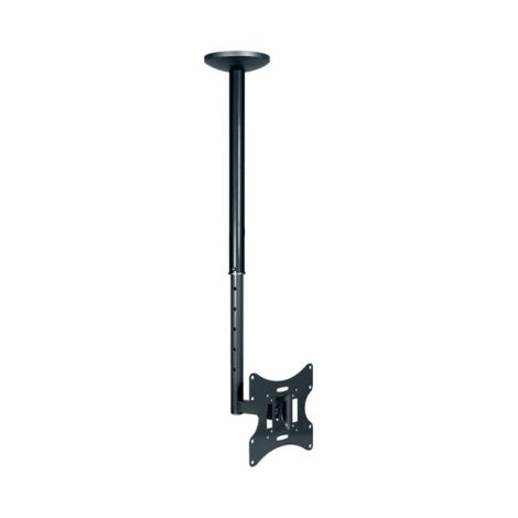 Support Fonestar pour TV de 10" à 30" Plafond, norme VESA 75/100/200, noir, supporte jusqu'à 30 kg.