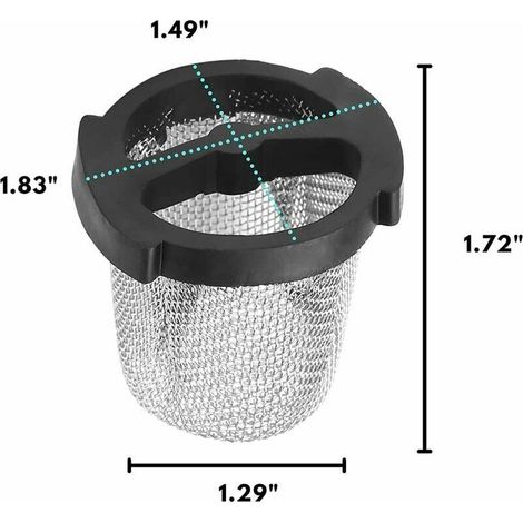 Filtro di ricambio Zodiac compatibile Polaris 6-504-00 compatibile con pulitori per piscine 280 380 360 180, Dolaso (1/4)