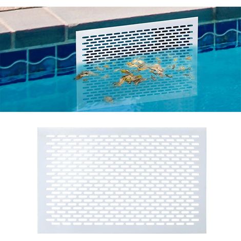 Kit de protection pour préfiltre de piscine avec filet anti-feuilles PP, corde de 10m et tige télescopique - Bloque les débris, facile à installer (1/5)