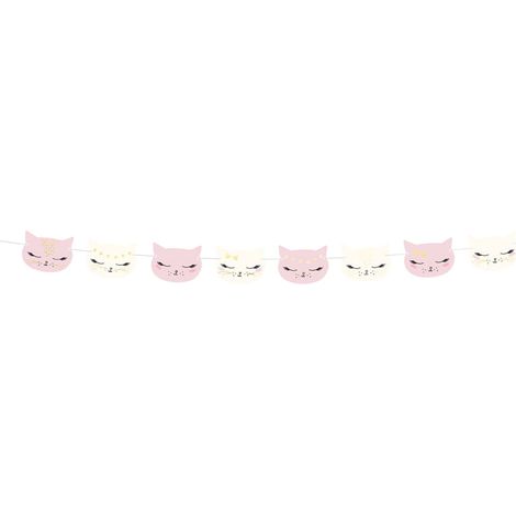 Guirnalda de gatitos, surtido, 1,4 m (1/5)