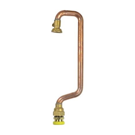 Crosse de sortie compteur gaz G4 Clap – Filetage entrée F 6/20 – Sortie DN 20 – Gamme Flexiclic avec système clap – Chuchu Decayeux (1/2)