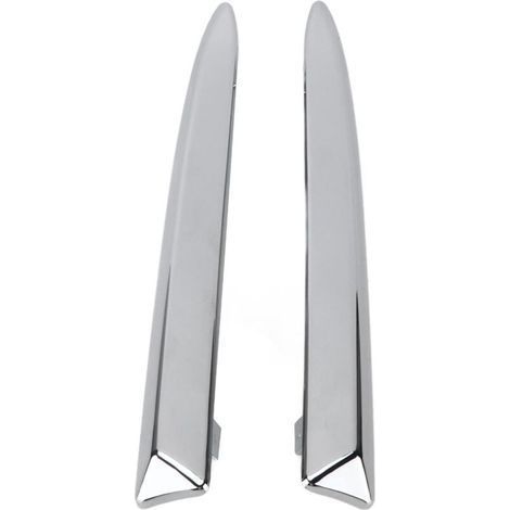 Bande de Moulure de Garniture Chrome Suprieure de Pare-chocs Avant, 735455041 de Remplacement pour FIAT 500 2007  2015 (1/4)