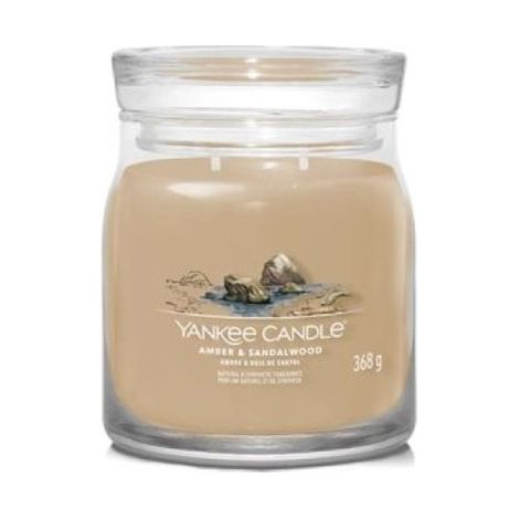 Amber- und Sandelholzkerze 368 g