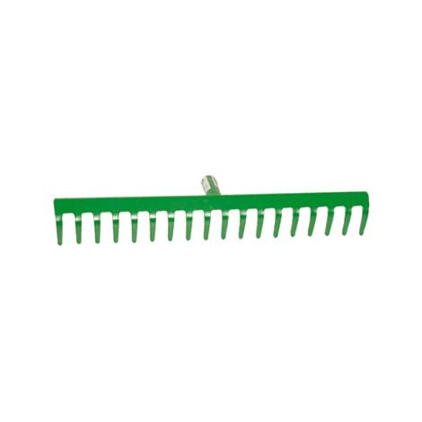 pluvia jardin rastrillo metal verde 12 puas sin mango r104-12t