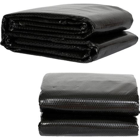 Melko Solar Foil 8x5m Black Pool Heating Thermal Tarpaulin Pool Cover Solar Heating   (1/4)