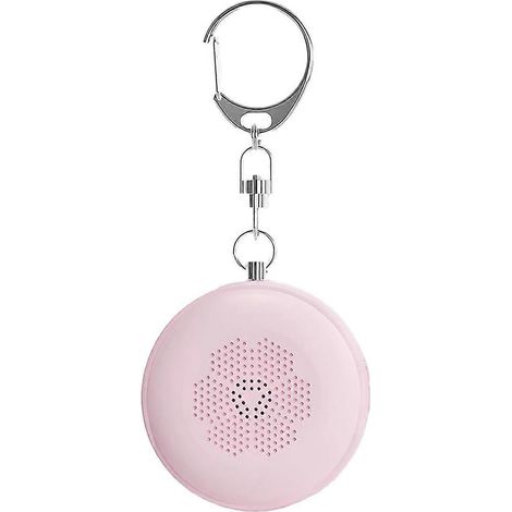 Kleiner persönlicher Sicherheitsalarm – Schlüsselanhänger – Rosa
