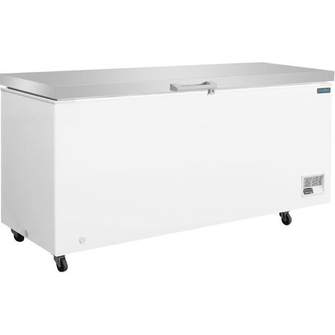 Congélateur Coffre avec Couvercle Inox Série G 581 Litres - Polar (1/5)