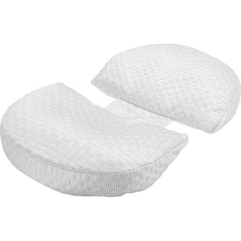 Oreiller de grossesse en forme de U, oreiller de maternité multifonctionnel et lavable, coussin de soutien pour femmes enceintes, idéal pour dormir sur le côté. (1/5)