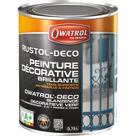 Owatrol RUSTOL-DECO Pittura antiruggine blu oltremare 0,75L