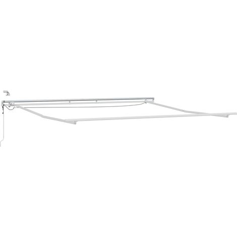 Maison Exclusive - Armature de store banne électrique avec LED et capteur (1/5)