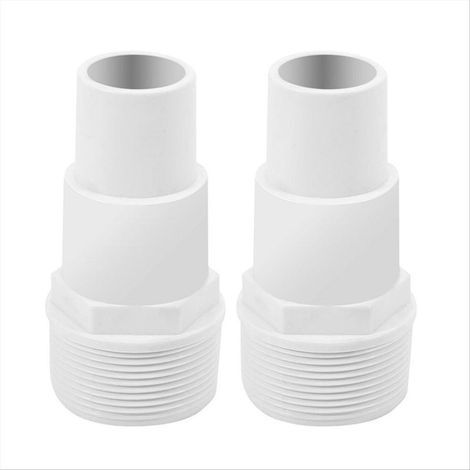 Adaptateur pour tuyau de piscine (2 pièces), connecteur de tuyau de piscine de 1,25 po à 1,5 po (1/5)