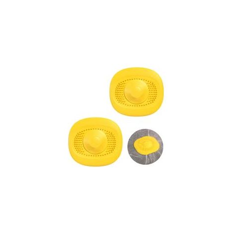 Lot de 2 bouchons d'évier de cuisine en Silicone, universel 2 en 1, Drain d'évier de douche, évier de cuisine (1/5)
