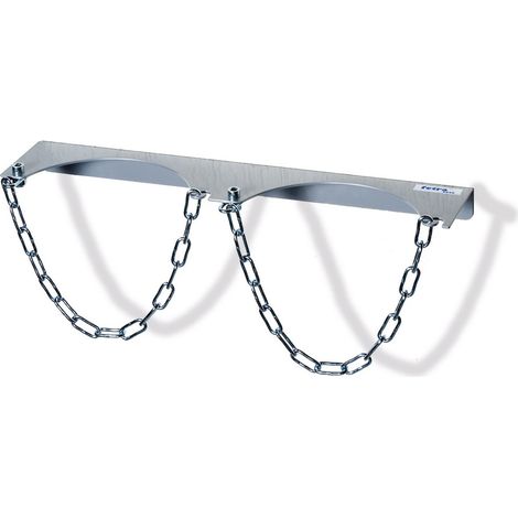 Fetra Wandhalterung für 2 Stahlflaschen á Ø 230mm (1/2)