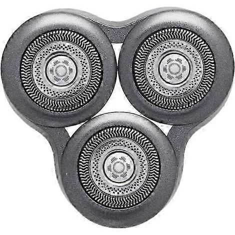 Graue Scherköpfe für Philips SH98, SP9861, SP9860, SP9862, 9863, 9820 und 9880, ohne Basisstation