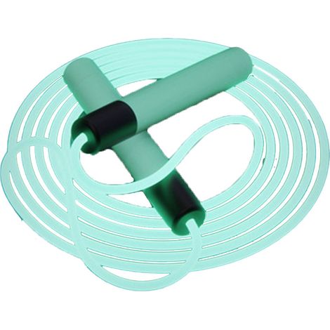 Corde à Sauter Lumineuse - Fibre Optique Flexible - Réglable en Longueur - Pour Entraînement Cardio et Fitness Intérieur/Extérieur - 1 Pièce (1/5)