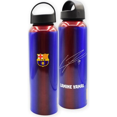 Botella Aluminio Barcelona LAMINE YAMAL F.C 600Ml