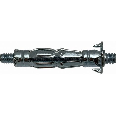 Metalldübel für Hohlkörper mit vormontierter Schraubenlasche 6x37mm, 50 Stück.