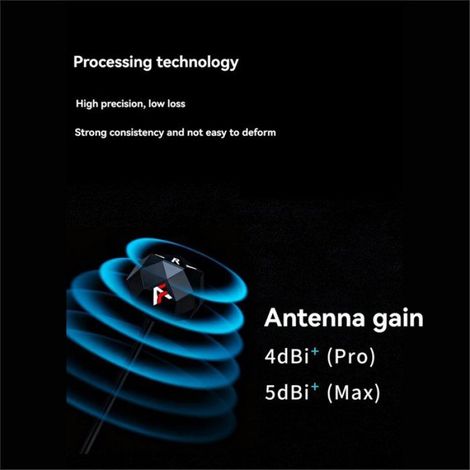 Antenne FPV - 5,8 GHz - 4 dBi - RHCP - SMA Mâle - 100 mm - Pour Drones Freestyle et Courte à Moyenne Portée - 1 Pièce (1/5)
