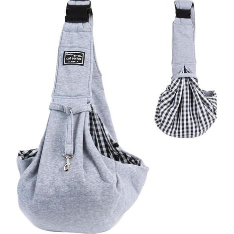 Sac de Transport pour Chien, Sacs de Transport, Sling Sac de Transport Bandoulière, Mains Libres Animaux Sling Sac Transporteur (1/4)