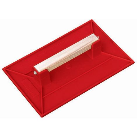 Taliaplast – Taloche PS rectangle 27x18cm en plastique standard pour plâtrage – Finition soignée – Clip de brochage – 300702 (1/2)