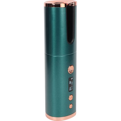 Fer à boucler automatique sans fil en céramique, température réglable, prévient les dommages capillaires (1/5)