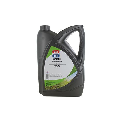 Mehrzwecköl (Benzin oder Diesel) 15w40 Unil-opal Myagro. 5-Liter-Behälter.
