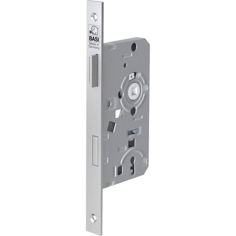 Basi 9210-5512 Serrure de porte de chambre à insérer argent (1/2)