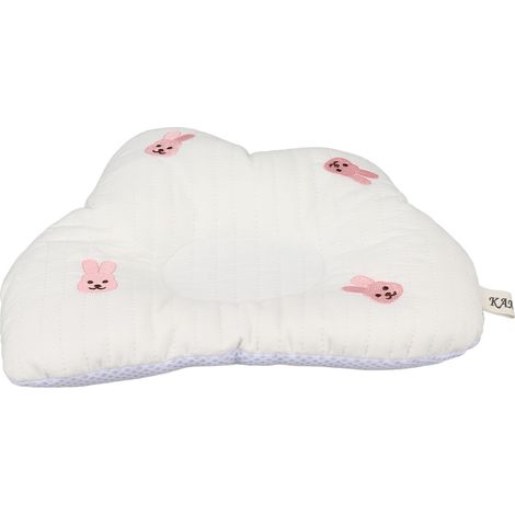 Oreiller Bébé Nuage Lapin Mignon en Coton PP Respirant pour Nouveau-né (1/5)