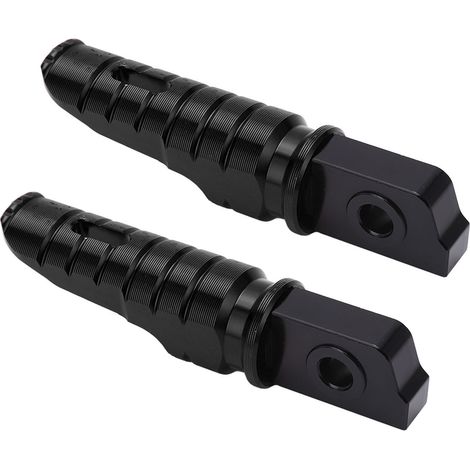 Repose-pieds avant pour moto, en alliage T6063, coulissant et inoxydable, pour Aprilia GPR125 APR150, noir. (1/5)