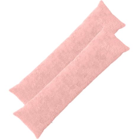 Housse de coussin 2 pc HEERLEN Rose 40 x 145 cm vidaXL