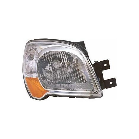Phare avant droit H4 avec feu clignotant orange Kia Sportage 2 phase 2 2007-2010