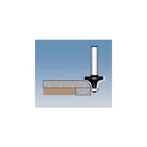 VIRUTEX Fraise carbure pour Corian à rayon avec GAB Ø12mm - 40 mm - 19 mm - 12 mm