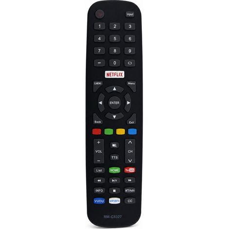 Télécommande TV Compatible avec Polaroid et JVC RM-C3327, LT-49E770 et LT-55E770, Sans Programmation (1/5)