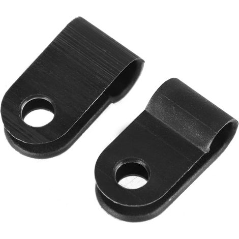 Set mit 200 schwarzen Nylon-Kabelbindern für Kabel, Drähte und Schläuche - Sortierte Kabelbinder