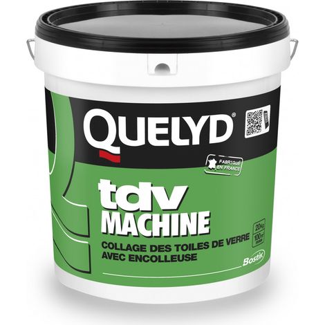 Colle spéciale quelyd tdv machine - seau 20kg - Blanc 20 kg