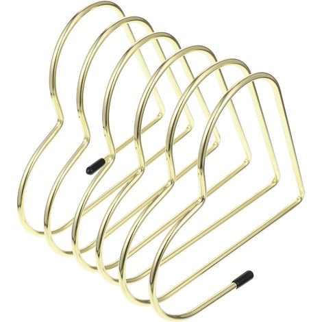 Buchstütze aus Metall in Gold Dekorativer und